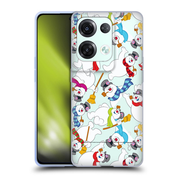 Frosty the Snowman Movie Patterns Pattern 3 Soft Gel Case for OPPO Reno8 Pro