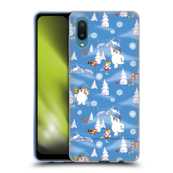 Frosty the Snowman Movie Patterns Pattern 6 Soft Gel Case for Samsung Galaxy A02/M02 (2021)