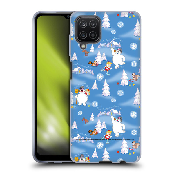 Frosty the Snowman Movie Patterns Pattern 6 Soft Gel Case for Samsung Galaxy A12 (2020)