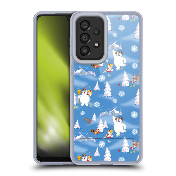 Frosty the Snowman Movie Patterns Pattern 6 Soft Gel Case for Samsung Galaxy A33 5G (2022)