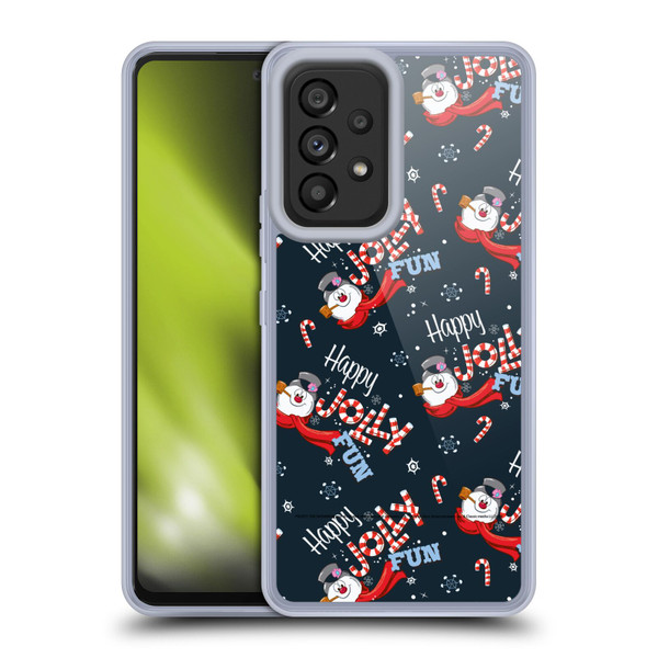 Frosty the Snowman Movie Patterns Pattern 7 Soft Gel Case for Samsung Galaxy A53 5G (2022)