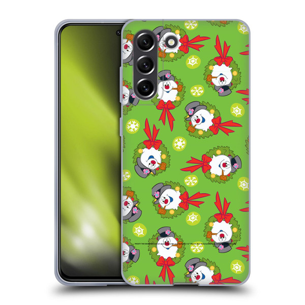 Frosty the Snowman Movie Patterns Pattern 5 Soft Gel Case for Samsung Galaxy S21 FE 5G