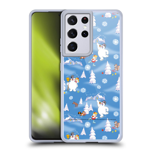 Frosty the Snowman Movie Patterns Pattern 6 Soft Gel Case for Samsung Galaxy S21 Ultra 5G