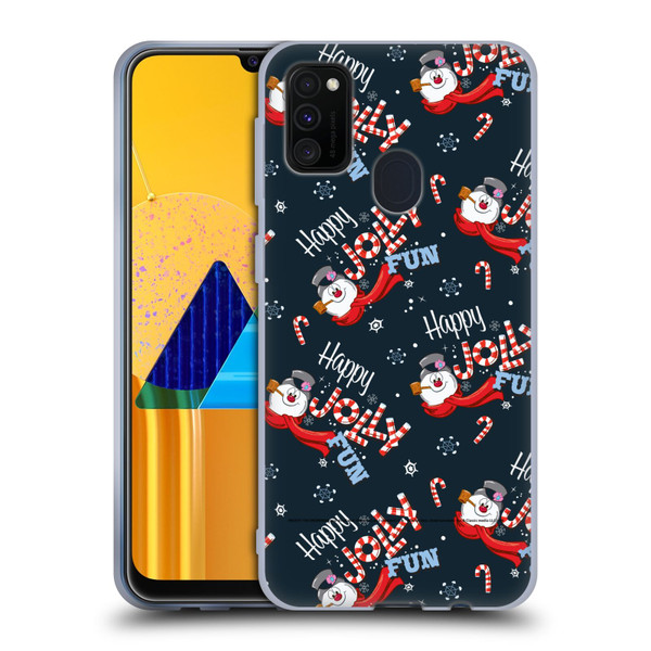 Frosty the Snowman Movie Patterns Pattern 7 Soft Gel Case for Samsung Galaxy M30s (2019)/M21 (2020)