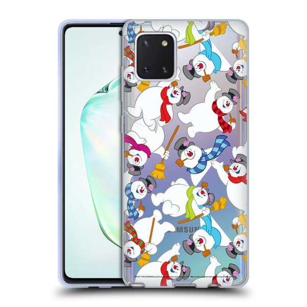 Frosty the Snowman Movie Patterns Pattern 3 Soft Gel Case for Samsung Galaxy Note10 Lite