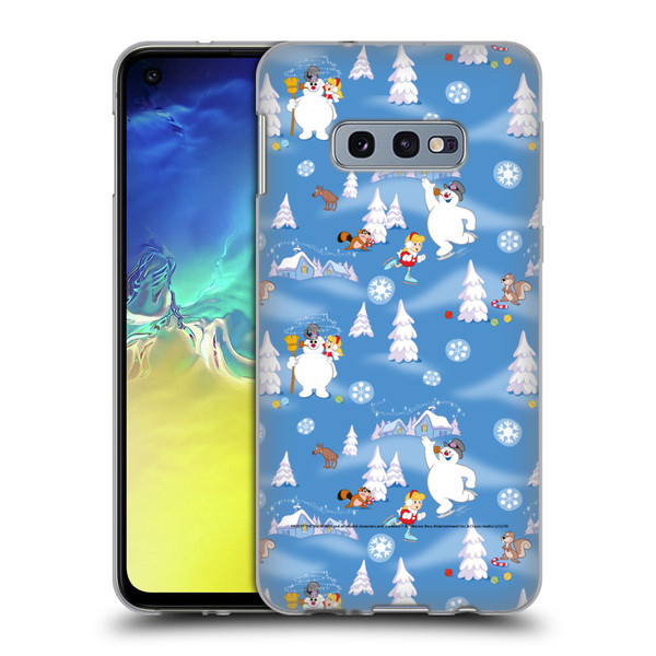 Frosty the Snowman Movie Patterns Pattern 6 Soft Gel Case for Samsung Galaxy S10e