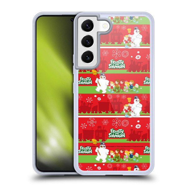 Frosty the Snowman Movie Patterns Pattern 1 Soft Gel Case for Samsung Galaxy S22 5G