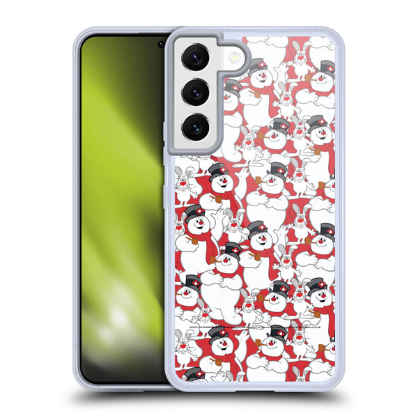 Frosty the Snowman Movie Patterns Pattern 4 Soft Gel Case for Samsung Galaxy S22 5G