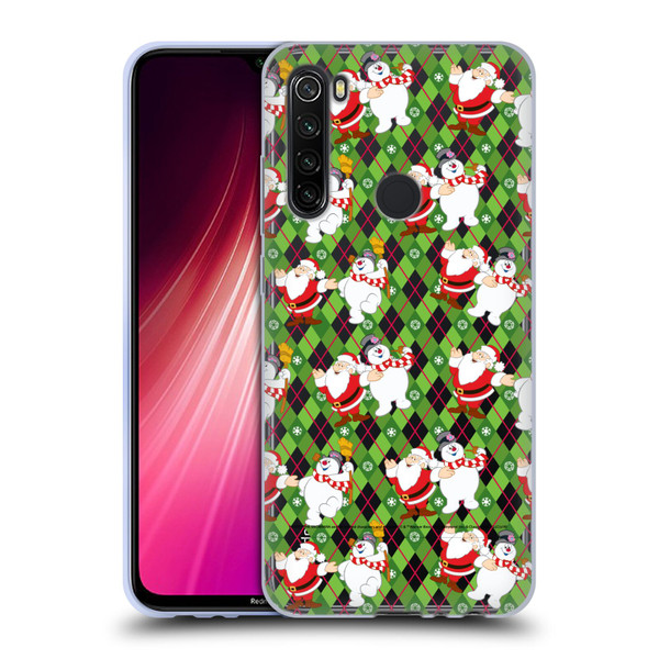 Frosty the Snowman Movie Patterns Pattern 2 Soft Gel Case for Xiaomi Redmi Note 8T
