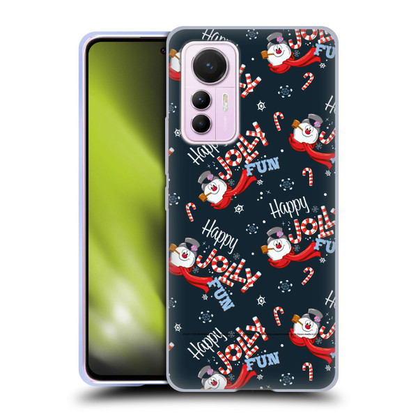 Frosty the Snowman Movie Patterns Pattern 7 Soft Gel Case for Xiaomi 12 Lite