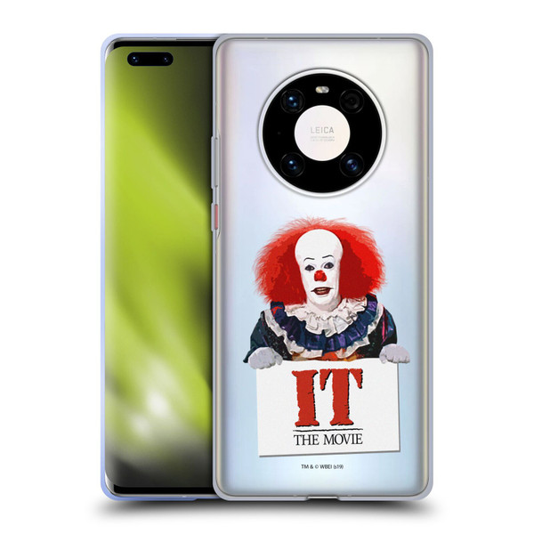 IT Television Miniseries Graphics Pennywise Soft Gel Case for Huawei Mate 40 Pro 5G