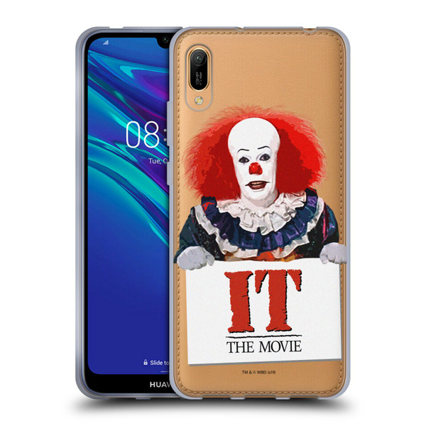 IT Television Miniseries Graphics Pennywise Soft Gel Case for Huawei Y6 Pro (2019)