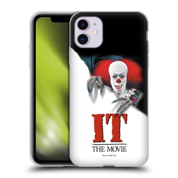 IT Television Miniseries Graphics Poster Soft Gel Case for Apple iPhone 11