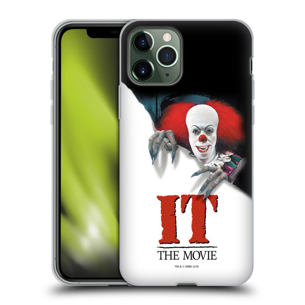IT Television Miniseries Graphics Poster Soft Gel Case for Apple iPhone 11 Pro