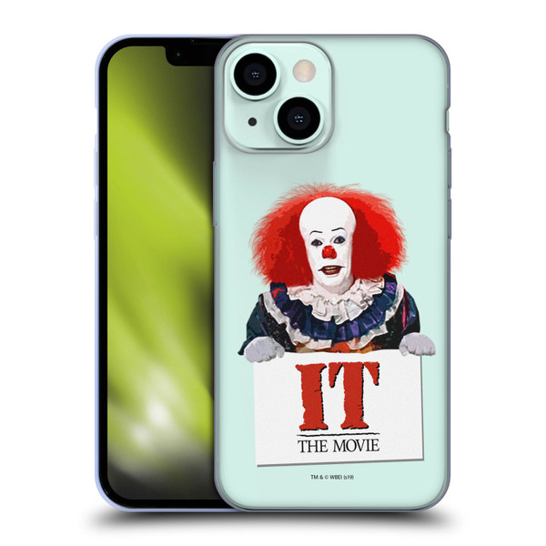 IT Television Miniseries Graphics Pennywise Soft Gel Case for Apple iPhone 13 Mini