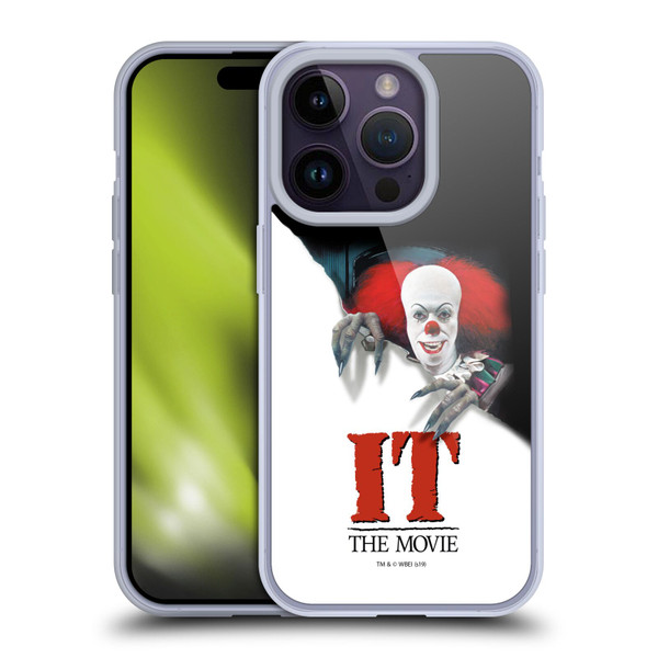 IT Television Miniseries Graphics Poster Soft Gel Case for Apple iPhone 14 Pro