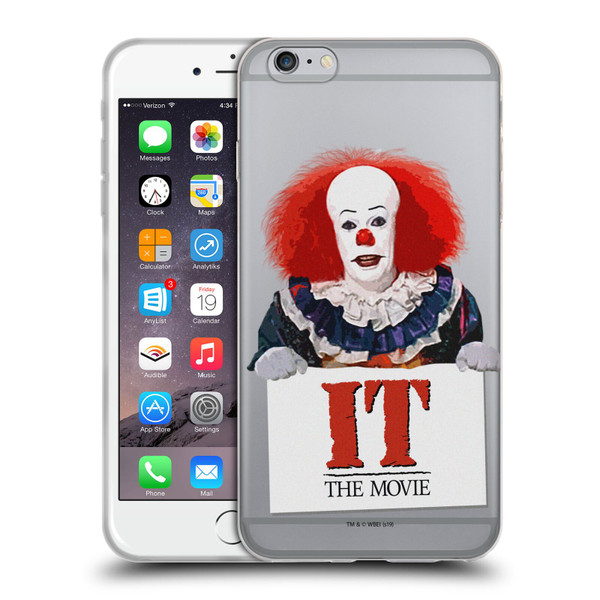 IT Television Miniseries Graphics Pennywise Soft Gel Case for Apple iPhone 6 Plus / iPhone 6s Plus