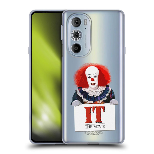 IT Television Miniseries Graphics Pennywise Soft Gel Case for Motorola Edge X30