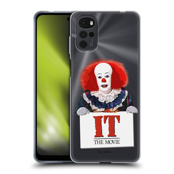IT Television Miniseries Graphics Pennywise Soft Gel Case for Motorola Moto G22
