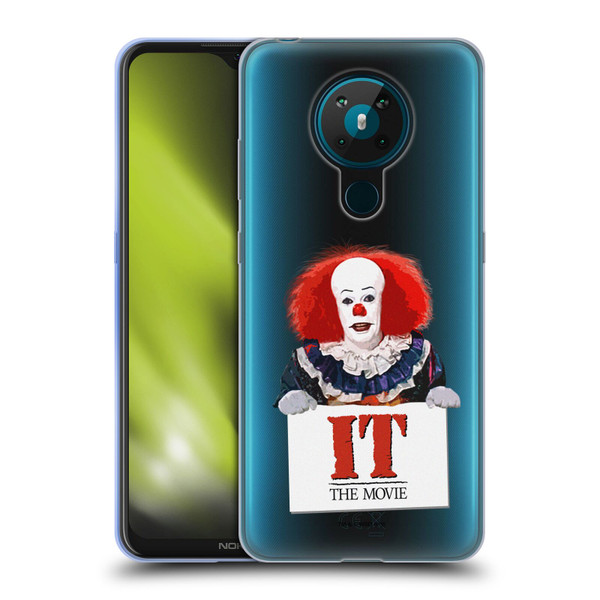 IT Television Miniseries Graphics Pennywise Soft Gel Case for Nokia 5.3
