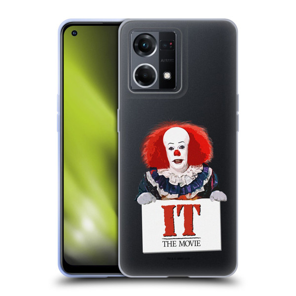 IT Television Miniseries Graphics Pennywise Soft Gel Case for OPPO Reno8 4G