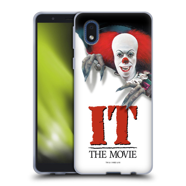IT Television Miniseries Graphics Poster Soft Gel Case for Samsung Galaxy A01 Core (2020)