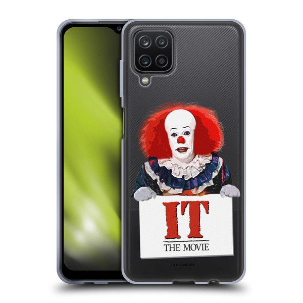 IT Television Miniseries Graphics Pennywise Soft Gel Case for Samsung Galaxy A12 (2020)