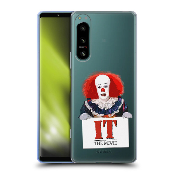 IT Television Miniseries Graphics Pennywise Soft Gel Case for Sony Xperia 5 IV