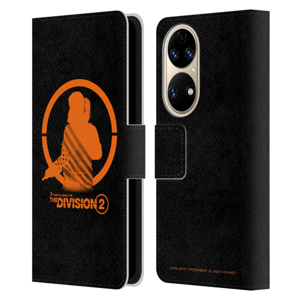 Tom Clancy's The Division 2 Characters Female Agent Leather Book Wallet Case Cover For Huawei P50