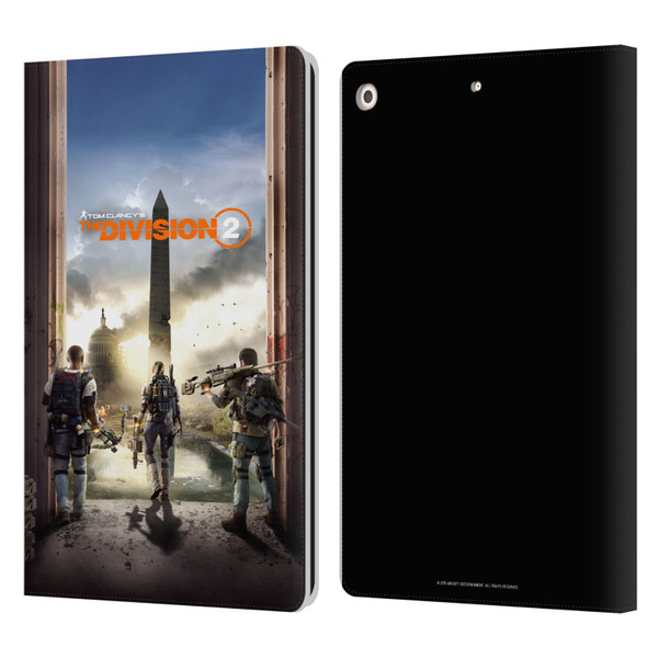 Tom Clancy's The Division 2 Characters Key Art Leather Book Wallet Case Cover For Apple iPad 10.2 2019/2020/2021