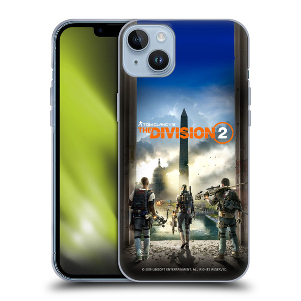 Tom Clancy's The Division 2 Characters Key Art Soft Gel Case for Apple iPhone 14 Plus