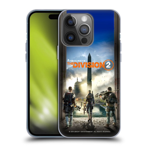 Tom Clancy's The Division 2 Characters Key Art Soft Gel Case for Apple iPhone 14 Pro