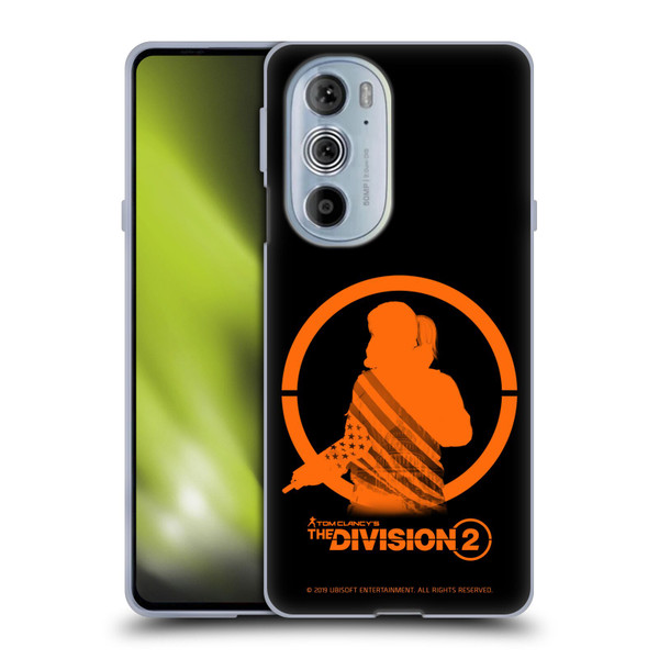 Tom Clancy's The Division 2 Characters Female Agent Soft Gel Case for Motorola Edge X30