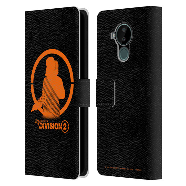 Tom Clancy's The Division 2 Characters Female Agent Leather Book Wallet Case Cover For Nokia C30