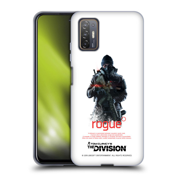 Tom Clancy's The Division Dark Zone Rouge 2 Soft Gel Case for HTC Desire 21 Pro 5G