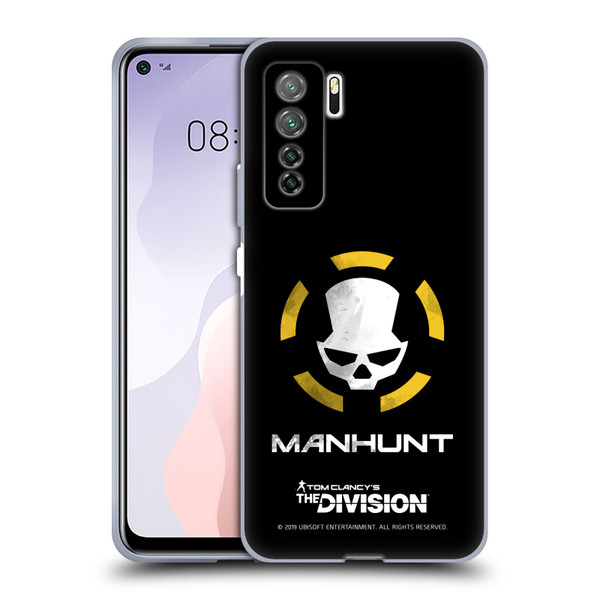 Tom Clancy's The Division Dark Zone Manhunt Logo Soft Gel Case for Huawei Nova 7 SE/P40 Lite 5G