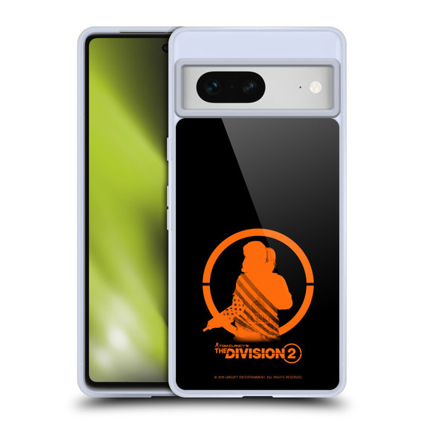 Tom Clancy's The Division 2 Characters Female Agent Soft Gel Case for Google Pixel 7