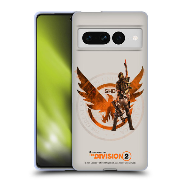 Tom Clancy's The Division 2 Characters Female Agent 2 Soft Gel Case for Google Pixel 7 Pro