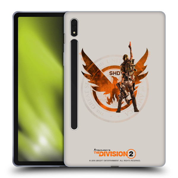 Tom Clancy's The Division 2 Characters Female Agent 2 Soft Gel Case for Samsung Galaxy Tab S8