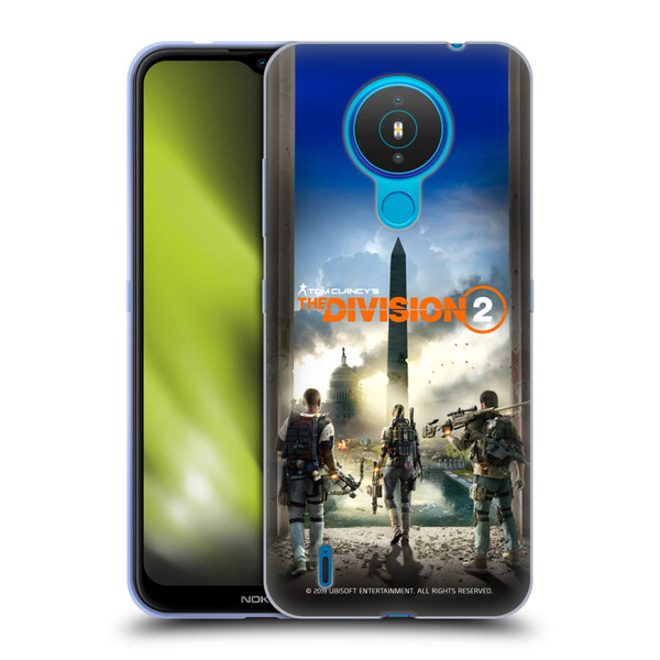 Tom Clancy's The Division 2 Characters Key Art Soft Gel Case for Nokia 1.4