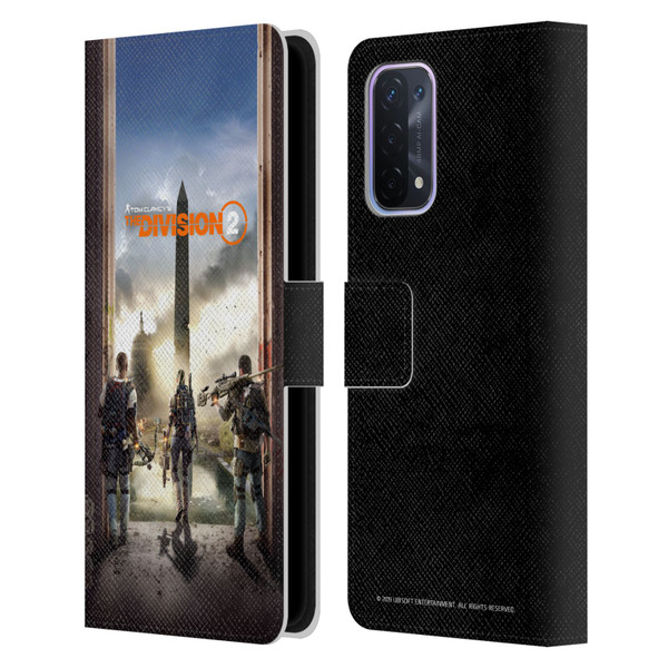 Tom Clancy's The Division 2 Characters Key Art Leather Book Wallet Case Cover For OPPO A54 5G