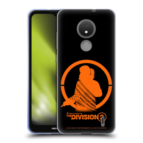 Tom Clancy's The Division 2 Characters Female Agent Soft Gel Case for Nokia C21