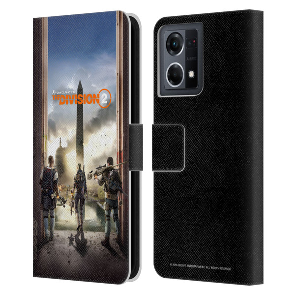 Tom Clancy's The Division 2 Characters Key Art Leather Book Wallet Case Cover For OPPO Reno8 4G