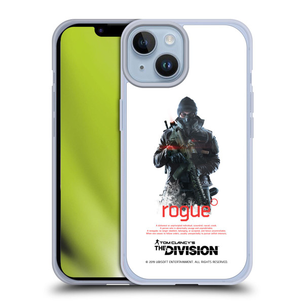 Tom Clancy's The Division Dark Zone Rouge 2 Soft Gel Case for Apple iPhone 14