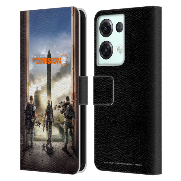 Tom Clancy's The Division 2 Characters Key Art Leather Book Wallet Case Cover For OPPO Reno8 Pro