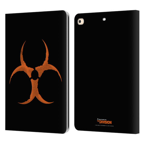 Tom Clancy's The Division Dark Zone Virus Leather Book Wallet Case Cover For Apple iPad 9.7 2017 / iPad 9.7 2018