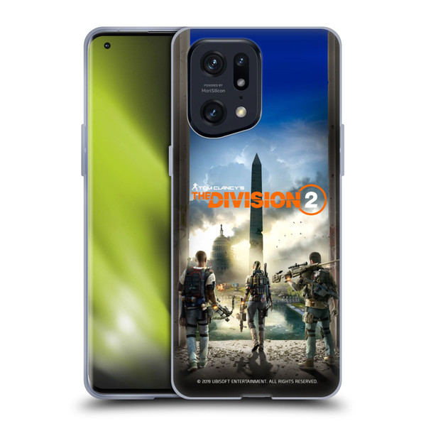 Tom Clancy's The Division 2 Characters Key Art Soft Gel Case for OPPO Find X5 Pro