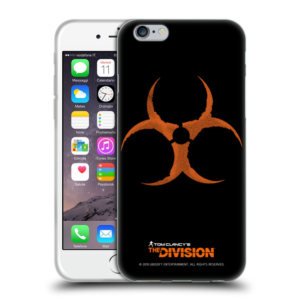 Tom Clancy's The Division Dark Zone Virus Soft Gel Case for Apple iPhone 6 / iPhone 6s