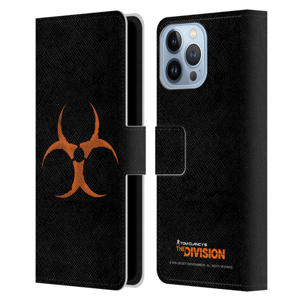 Tom Clancy's The Division Dark Zone Virus Leather Book Wallet Case Cover For Apple iPhone 13 Pro Max