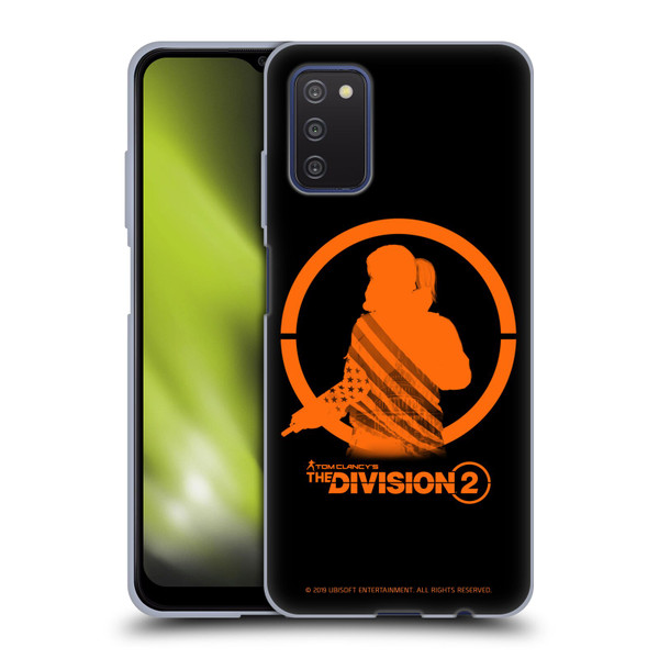 Tom Clancy's The Division 2 Characters Female Agent Soft Gel Case for Samsung Galaxy A03s (2021)